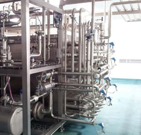 CLEANING IN PLACE (CIP) & STERILISATION IN PLACE (SIP) The cleaning and sanitisation of a process plant is one of the most critical aspects of food processing to ensure the health and safety of the