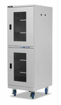 Dry storage cabinets SD-Series Dry storage 1% RH Ø conditions / day 3% RH* Room temp.