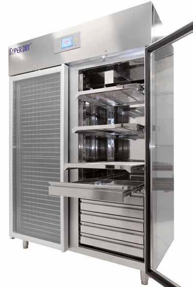 Insulated drying cabinets XSD & XSDB-Series Drying 0.5% RH Ø conditions / day 1% RH Temp. 40 C Temp.