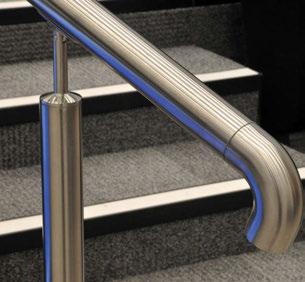 We can supply and install handrails and finishing items including a wide range of carpets and nosings.