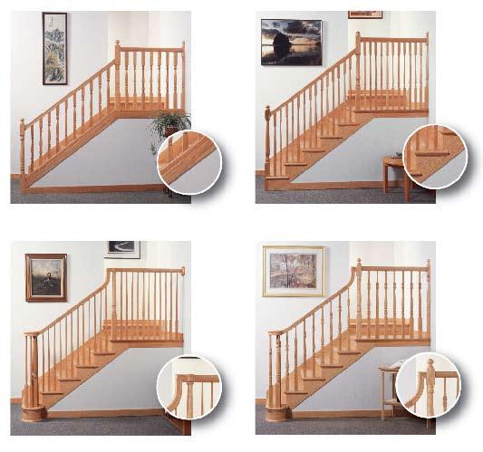 Designed by stair builders for stair builders JP Newel Post & Baluster Turnings are designed to match and complement one another.