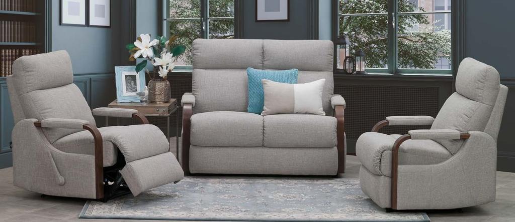 $2699 3 Piece Suite Domani Recline Suite (2+R+R) One of the newer styles in the Zoletti range the Domani is a favourite of those looking for more lower lumbar support from the backrest.