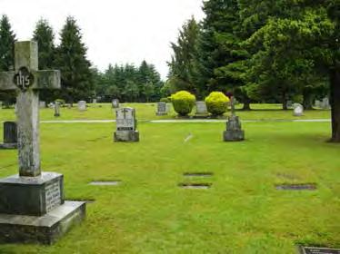 Cemetery History The Maple Ridge Cemetery is an historic burial ground that consists of six hectares of public property located on 214th Street south of Dewdney Trunk Rd.