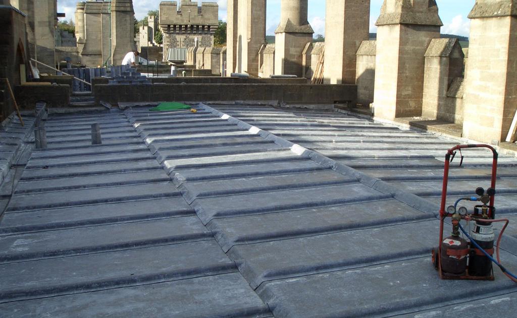 Lead can be used for the roofs of a variety of properties, such as churches, historic buildings and for irregular roof shapes such