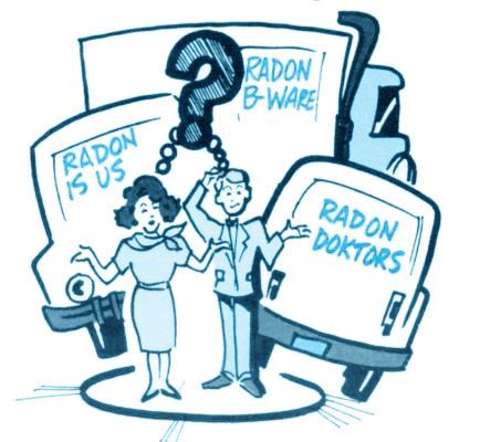 c. Selecting a Radon-Reduction (Mitigation) Contractor Select a qualified radon-reduction contractor to reduce the radon level in your home.