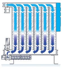Modular aluminium design Aluminium extrusions are used throughout for drying chambers and distribution manifolds.