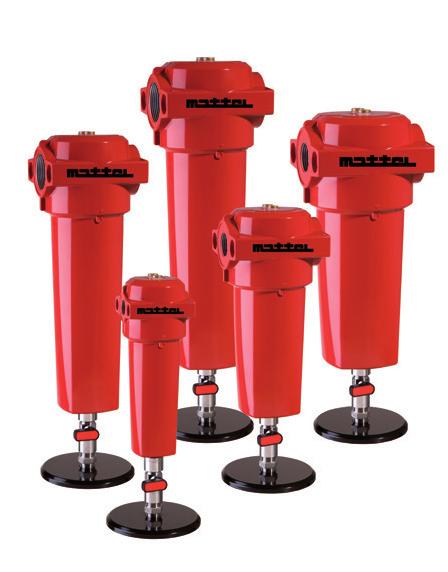 MMD SERIES MODULAR DESICCANT DRYER Four key features guarantee air quality Mattei filtration Desiccant dryers are designed for the removal of water vapor and not liquid water, water aerosols, oil,