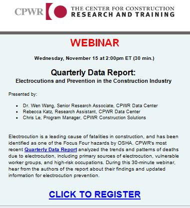 Other Helpful References Center for Construction Research & Training (CPWR) http://www.cpwr.