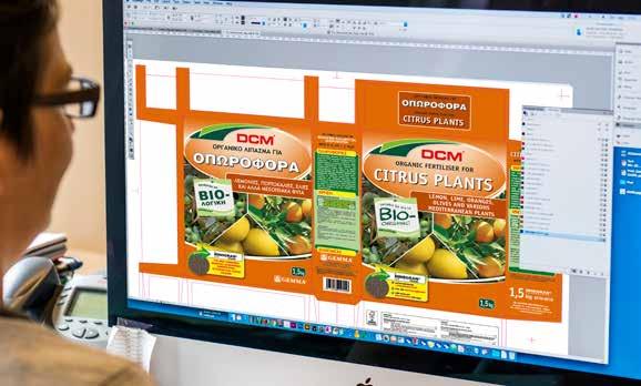 Moreover, DCM Communication can supply useful information, graphic elements and ideas to familiarize your customers and end users with DCM organic