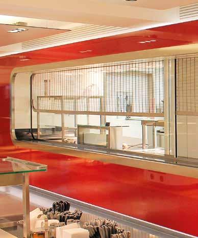 As they employ stainless steel, these systems are easy to clean using standard commercial non-abrasive cleaners (see also: GKD Cleaning and