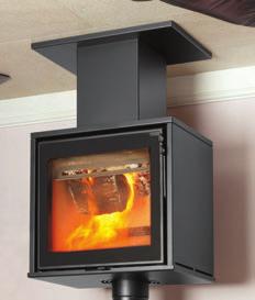 Designed & made in the UK, The Serenity Range of stoves features the latest development in clean burn technology, allowing the fire to burn hotter and brighter, which improves efficiency and reduces