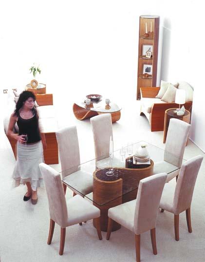 Optima DiniNg Collection Professionally crafted solid wood design.