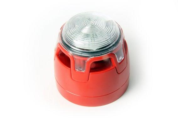 Light and sound in a single solution with Honeywell Sounder Beacons Honeywell combined units deliver exceptional sound and light provision in a single device.
