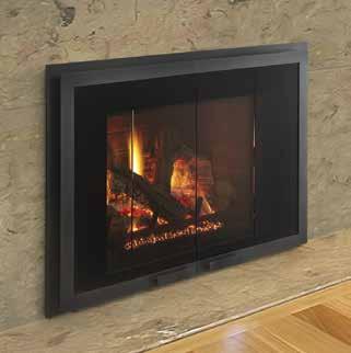 Gas Firebrick Inserts ESCAPE-I35 Anchor a room with warmth and style. The Escape I-35 is the largest Heat & Glo insert available.