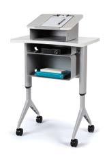 PRESENTATION CART MOBILE MARKERBOARD Lectern and