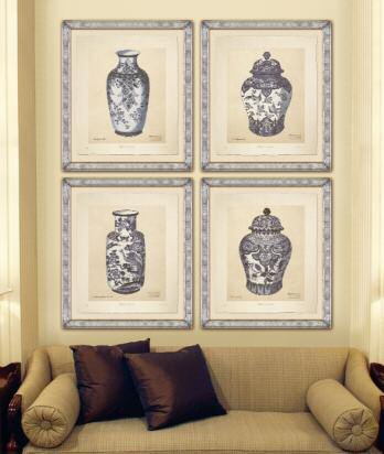 ROOM ILLUSTRATION: WENDY UREN FABRIC SWATCH PHOTOGRAPH MARK PULLON CLOCKWISE FROM ABOVE Table lamp TL96 small glass urn