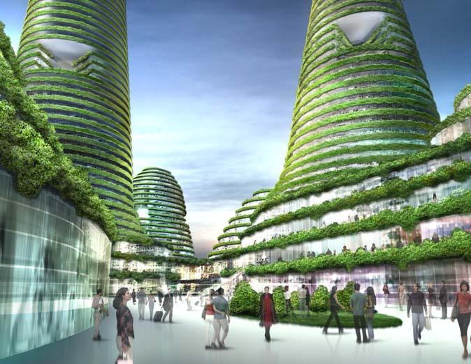 1 The urban challenge Well-designed cities can sustainably accommodate large