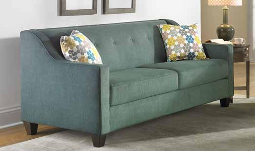 499 RETAIL 1000 88-INCH CONTEMPORARY SOFA An updated twist on the classic