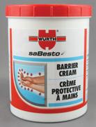 Problem-free application. Easy to put on. Short drying time. Long-lasting effect. Economical. Very economical. If used 3 times daily, one tub will last about 6 months.