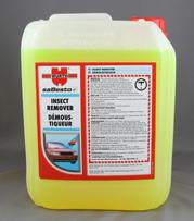 INSECT REMOVER Improved combination of active ingredients Problem-free removal of insect remains which are harmful to the paintwork without leaving any residue Simple and quick application