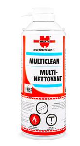 MULTICLEAN Fluid for cleaning and temporary lubrication in physiologically and ecologically sensitive areas Can be used in areas in which food is processed or stored.