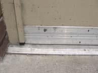 Gaps around pipes & Holes in walls Pest Entry Seal all gaps and wall voids great than