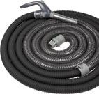 VX hose includes a status indicator light on handle. Available in dark gray.