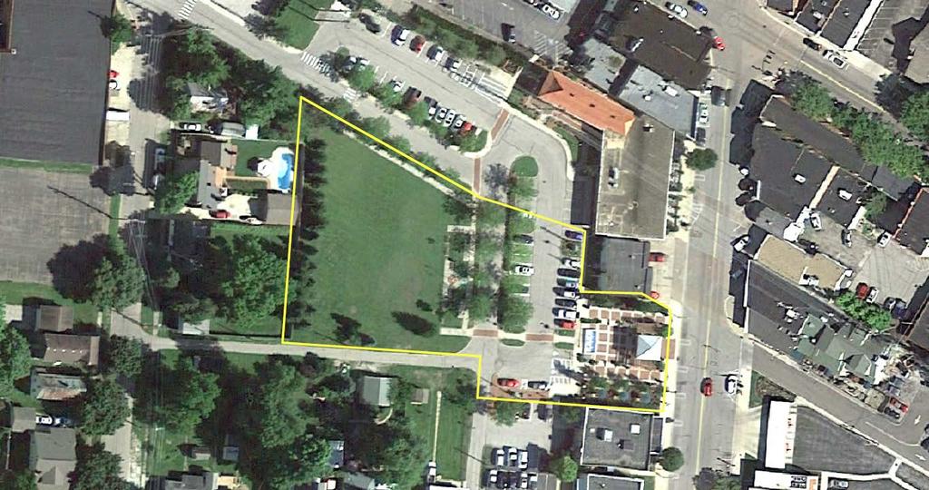Stradley Place Assessment See Downtown Area Plan Stakeholders Convert green field to parking for downtown; still useable for festivals Dog park Public restroom Small pavilion at edge of green space