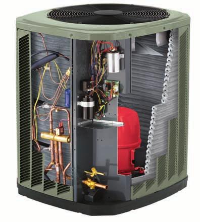 Trane XB heat pumps. Comfortable and dependable in any season. 1 Climatuff Compressor Designed using innovative technology, this compressor offers superior durability, cost-saving efficiency.