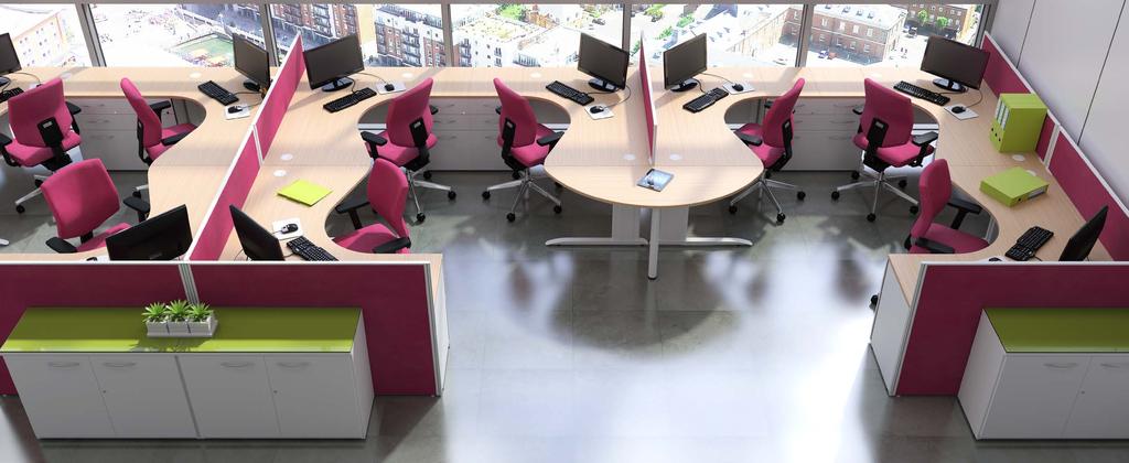 Compact Corner Desks Compact Corner Desks offer all the functional benefits of a conventional Corner Desk, but
