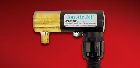 Ion Air Jet Ion Air Jet Air saving Ion Air Jet is an effective spot cleaner! Choose permanent mount or flexible hose with base! What Is The Ion Air Jet?