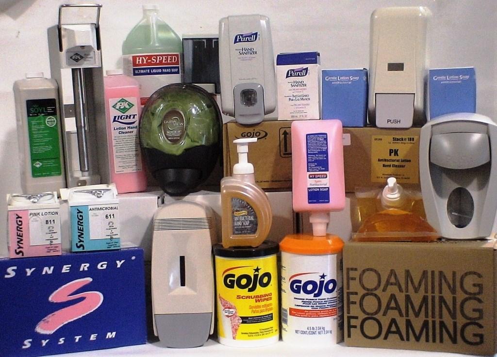 Foam Soap, Liquid Soap, and Hand Cleaners Foaming Hand Soaps & Sanitizer 11070 Aero Green Soap 8 PER CASE 13065