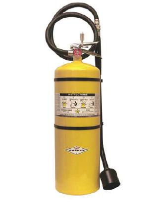 Metal fires involving magnesium, sodium, potassium and sodiumpotassium alloys can be successfully extinguished with this extinguisher.