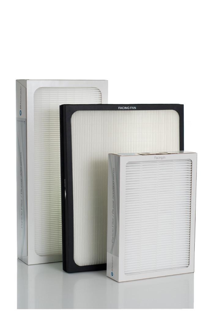 HEPASilent filters Particle filter The superior performance of the Blueair Particle filter benefits your health.