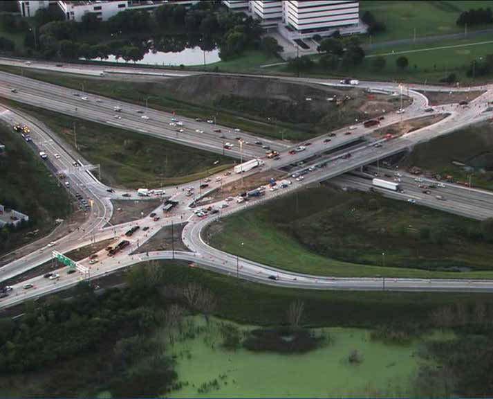 RECOMMENDED STRATEGIES STRATEGY 2: IMPROVE CONDITIONS FOR ALL TRANSPORTATION MODES (CONTINUED) Diverging diamond interchange example Initial DDI Concept