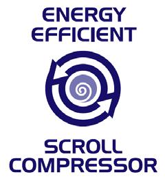 Efficient and reliable components Efficiency and reliability in Compliant Scroll Compressors These compressors employ two identical, concentric scrolls, one inserted within the other.