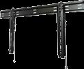 screens, 150# capacity, Black Multiple joint arms hold screen 3.4 from wall when retracted and 27 when fully extended.