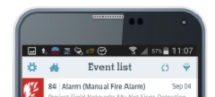Manage multiple systems: fire detection, access control,