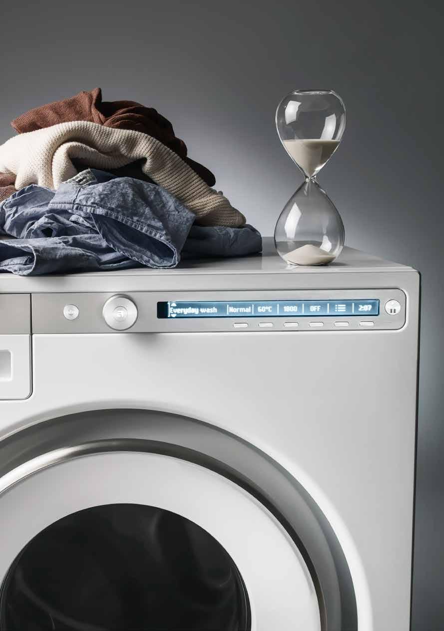 Mode function - your shortcut to better washing When using a run mode, different parameters of the selected programme are changed to be able to, for example, wash faster, quieter, more energy