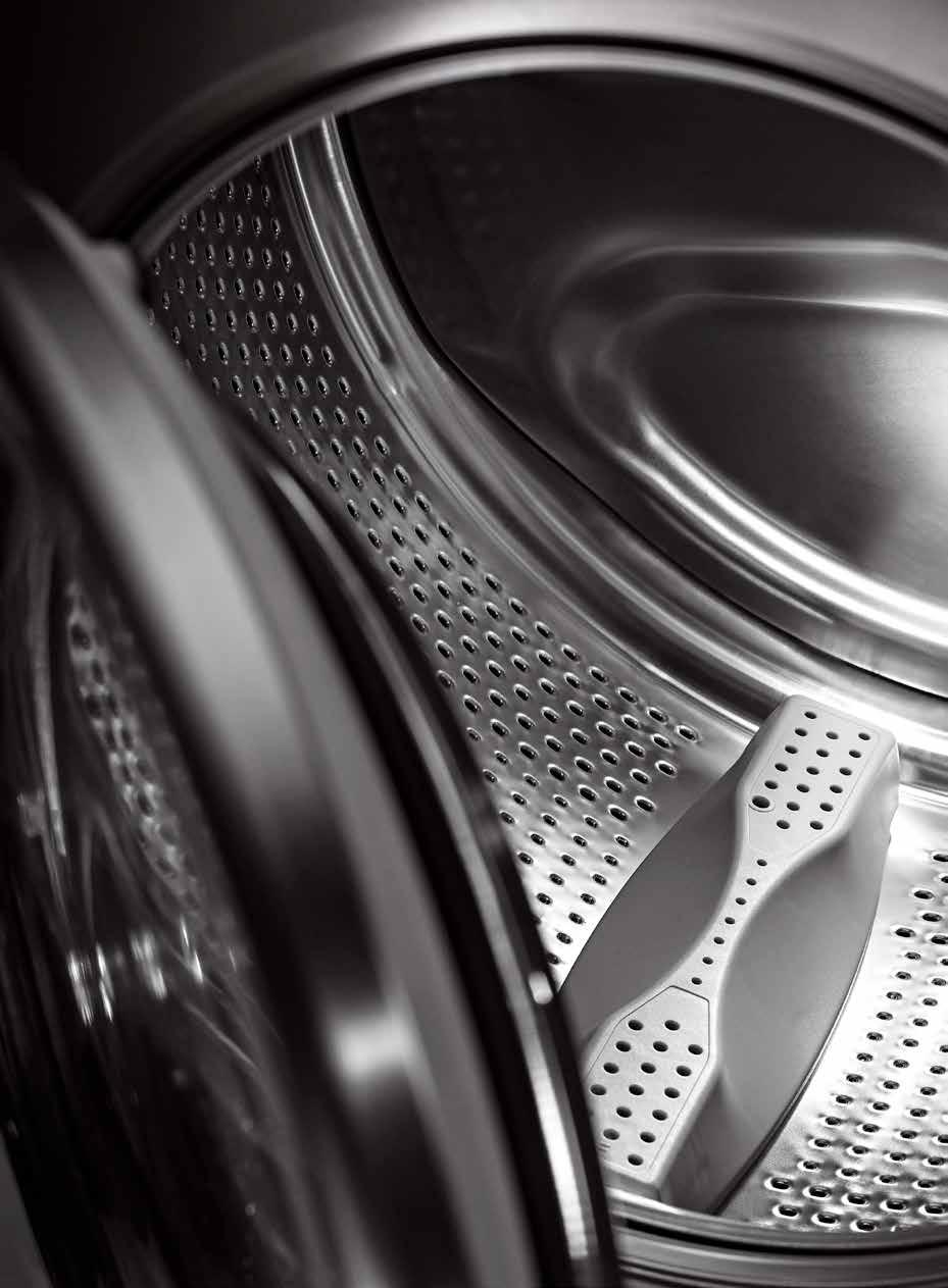 Hygienic Steel Seal door A common feature of all commercial washing machines, whether they are used in hotels, beauty
