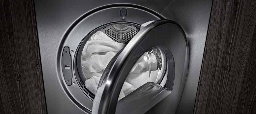 A light that welcomes you All of our Logic and Style tumble dryers are equipped with an interior LED light that provides ambient light