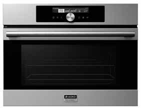 interface 107 Auto programmes Function, programmes and modes 14 Manual oven functions Multiphase step cooking Hot air and microwaves Active cooling of cavity Aqua clean OCM8456S Combi micro oven,