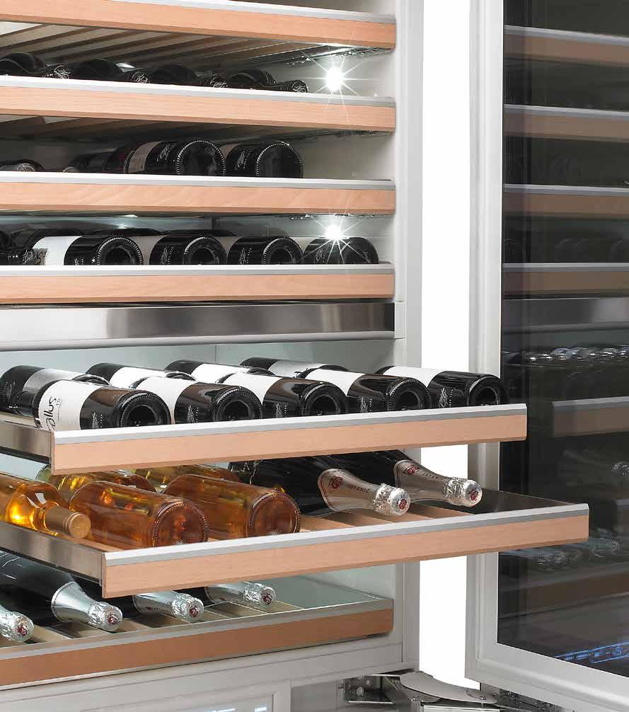 Add smart features like dual refrigeration system, flexible loading racks, height adjustable shelving and convertible