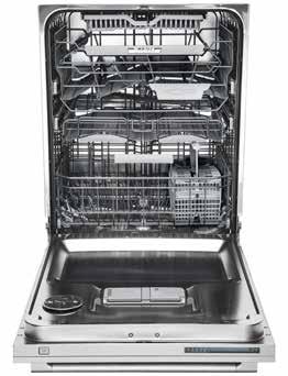 Dishwasher D5896XXLFI Size: XXL, 86 cm Fully integrated Seam welded container 8 Steel construction Spray arms and spray tubes in stainless steel Nylon coated stainless steel