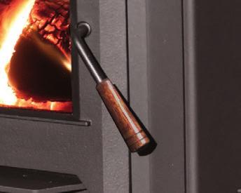 The same reliable heating power of our Kodiak Fireplace Insert with a contemporary twist.