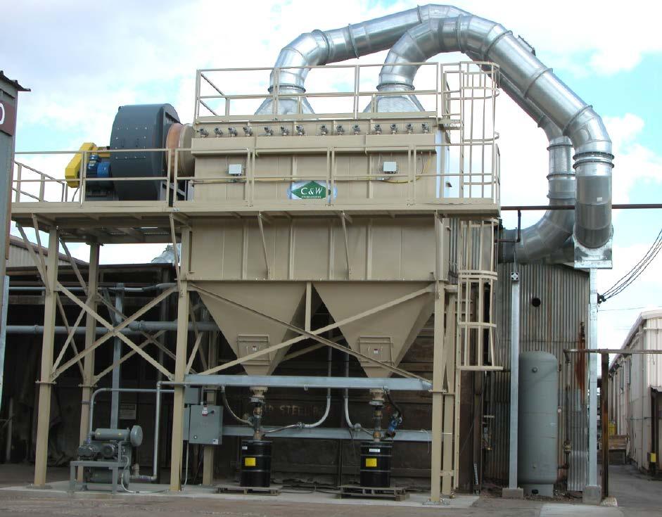 Supplied two (2) 40,000 CFM units and two (2) 20,000 CFM units to a