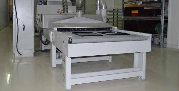 and shorter completion time; Brandt Optimat edge banding machines ensure flexible production, high precision, safe and reliable gluing, forming the