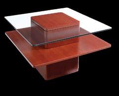 Sleek and stylish, these tables are simple yet