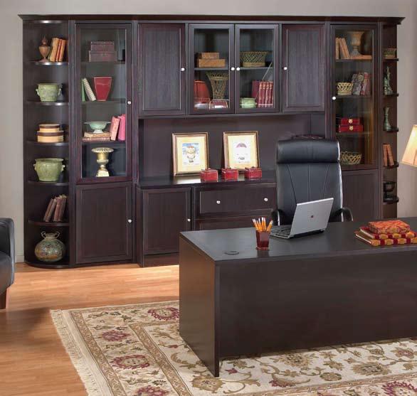 Real Wood Makes the Difference The beauty of real wood captures the warmth of any office.