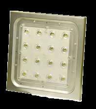 666561401283 6W Square Ceiling LED Light Color: Warm White Voltage: 11~36V (DC) Power: 20W (max)